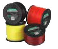 Hitachi Tools Bobine de fil nylon rond diamètre 2,4 mm 437 m orange