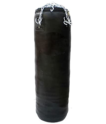 Venom Black Color, Unfilled (Empty), 5.0 Feet Long, Synthetic Leather Material Punching Bag/Kickboxing Bag/Takewondo Bag/Fitness Bag/Professional Training Bag with Hanging Chain (B0BGC56N4Q) Amazon Price History, Amazon Price Tracker