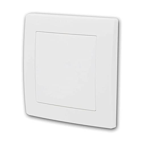 FLAIR Blindabdeckung/Blende, Farbe weiß, mit Unterputz-Rahmen