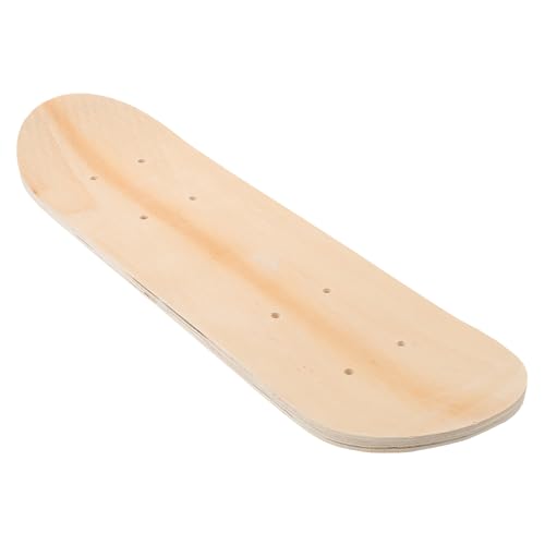 GARIOUANS 3 Piezas Tablero de Skate Infantil DIY de Madera de Arce de Superficie para Pintar y Decorar Tabla Ligera y Portátil para Monopatines Personalizados y Graffiti