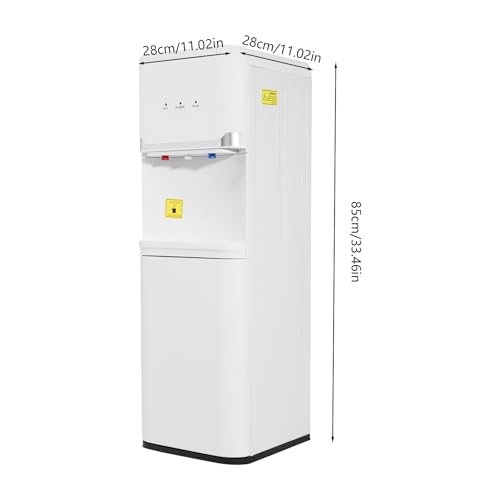Image of 5 Gallon Top Loading Water Dispenser, 75W /550W Cold Warm Water Dispenser 110V Bottle Water Cooler with 3 Temperatures for Home and Restaurants 10.83 x 11.02 x 32.68 in