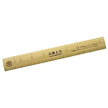 Amazon.co.jp: 京都大学 素数ものさし (手作り 木材 15cm): 文房具