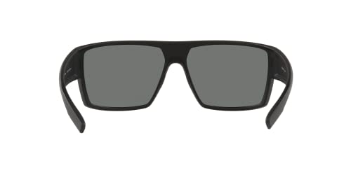 Native Man Sunglasses Matte Black Frame, Grey Lenses, 64MM4