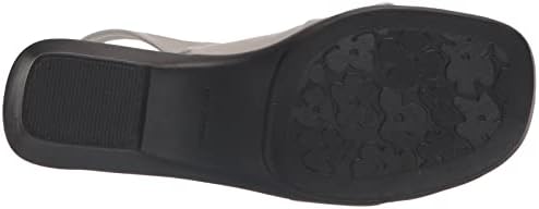 Easy Street Women's Drew Heeled Sandal, Grey, 7 Wide | Image 3