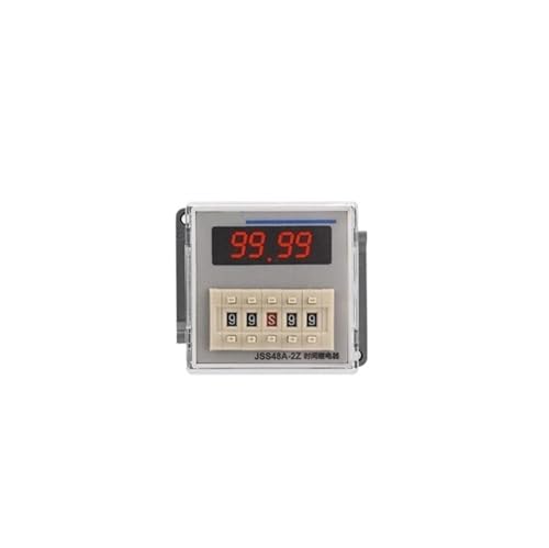 Relé JSS48A-S con control de ciclo doble y temporizador digital 24V 220V