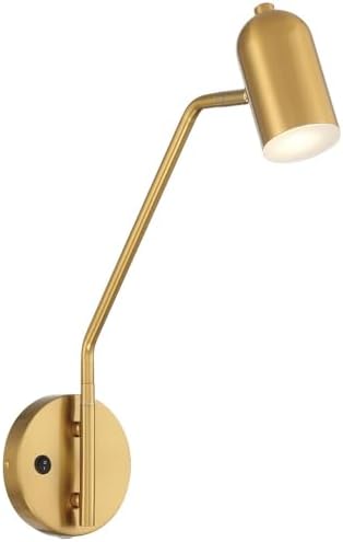 Access Lighting 72016LEDD-ABB Aalto LED Reading Light, 1-Light 7 Watts, Antique Brushed Brass