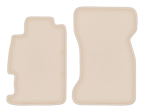 Tapis de voiture anti-saleté pour Rover 600 berline velours beige