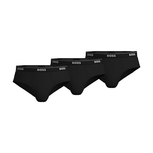 BOSS Men's Classic Cotton Briefs 3 Pack