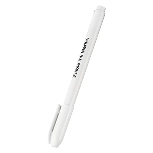 YUANXING Bolígrafos para Colorear Alimentos - Bolígrafos para Punta Gruesa comestibles | Rotuladores comestibles para Chocolate, bolígrafos para Decorar Tartas, rotuladores Gourmet