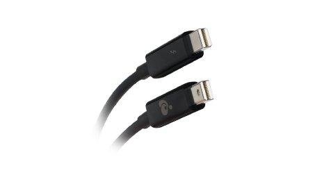 Iogear Thunderbolt Cable - Thunderbolt - Male - Thunderbolt - Male - 3.3 Feet(1m) - Bla