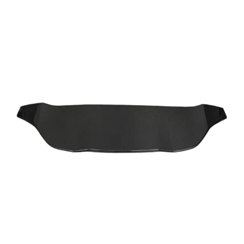 と互換性がある BMW G09 XM 2023 2024 2025 FRP/ABS 光沢ブラック リアル鍛造カーボンファイバー リアウィング トランクリップ ルーフスポイラーに適合(Carbon Fiber)