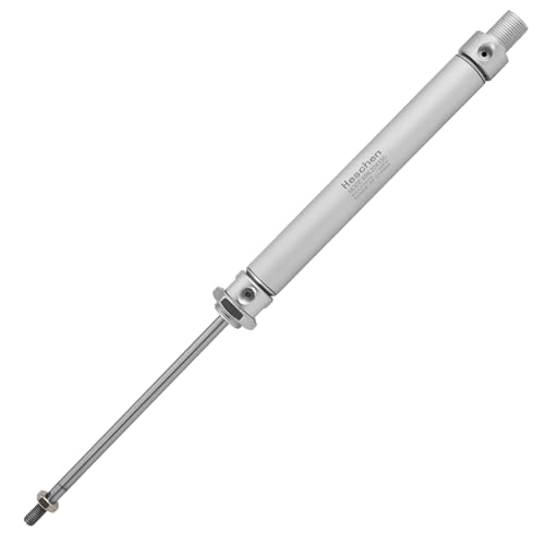 Heschen Pneumatischer Schlanker Luftzylinder, MAL 20-150 PT1/8'' Anschlussgröße, 20mm Bohrung, 150mm Hub, Doppelt Wirkend