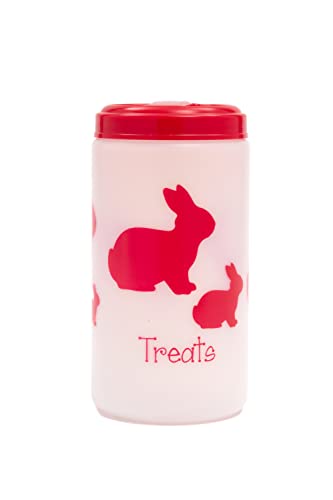 Lixit Food and Treat Storage Jars for Dogs, Cats, Small Animals and Birds (32oz, Red) Lixit Food and Treat Storage Jars for Dogs, Cats, Small Animals and Birds (32oz, Red)