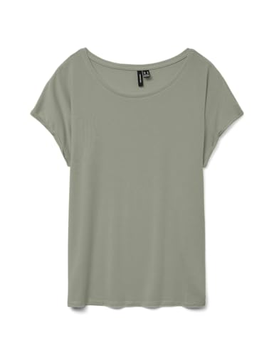 Vero Moda Vmava Plain SS Top Ga Jrs Noos, Erba Marina, S