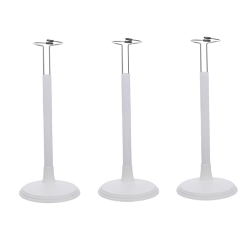Hemoton 3pcs Doll Support Stands Figures Doll Display Stands Storage Rack Holders