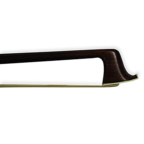 Eastman EBB-044 Bogen (4/4-Violine) Geige Brasilholz Geigenbogen Pernambuko Violinenbogen Violin Bow, Schwarz