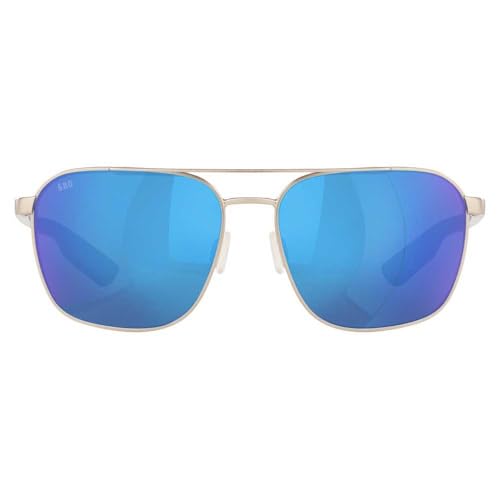 Image of Costa Del Mar Mens Wader Rectangular Sunglasses