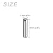 METALLIXITY Dowel Pin (2.5x10mm) 25Pcs, 304 Stainless Steel Shelf Support Pegs Pin Fastener Elements - for Metal Devices, Furniture Installation, Industrial, DIY