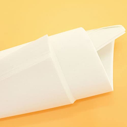 VILLCASE Papel Xuan 30 Folhas De Papel Xuan Chinês Em Branco Cru Pincel De Caligrafia Chinesa Para E