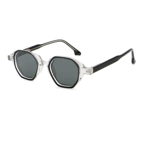 Men's and Women's Cat Eye Sunglasses UV400 Protection, Lightweight Acetate Fiber Frame with TAC Sports Lens