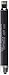 Koh-i-noor 5353 Versatil Black All Metal Lead Holders with Sharpener, Soft Surface