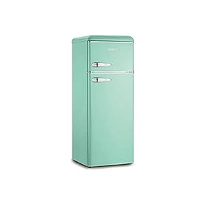 Severin KS 9909 koel-vriescombinatie Vrijstaand, 209 l Turkoois