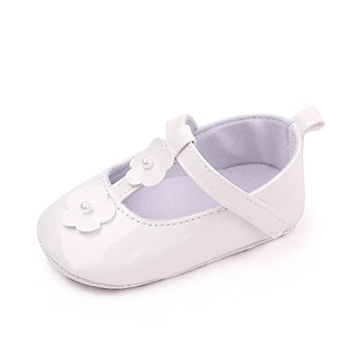 Infant Girls Baby Newborn Sneakers Cute Flower Design Walking Shoes Flat Dress Shoes Sandals for Kids Boys