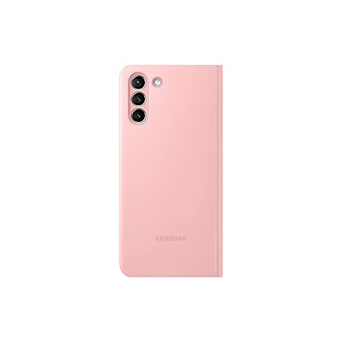 Image of Samsung Plastic Official LED View Flip Cover Case For Galaxy S21+ (Pink)