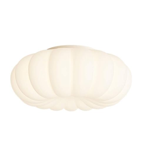 USMJQVZ 7.9 'LEDFlusta de luz de Techo de Montaje Lujoso, Moderna Cerca del Techo Luminarias de luz LED de Calabaza Creativas Montaje en Techo para Dormitorio, guardería, Sala de Estar de