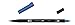Produktbild Tombow ABT-528-1P Fasermaler Dual Brush Pen mit zwei Spitzen, geblistert navy blau