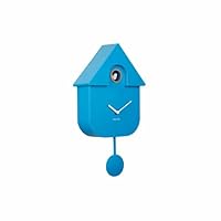 Karlsson Horloge murale Retro Boxed Flip - Vert jungle - 20x10x10cm