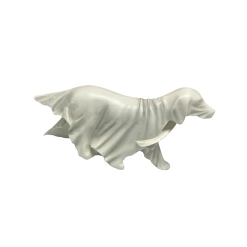 怖いハロウィン幽霊犬像手作り樹脂置物お化け屋敷アクセサリー家庭菜園の装飾ハロウィングッズ樹脂像