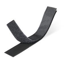 MJ May 1005-AP-PB/B-5 Velcro Brand, 1-1/2" Wide, Plain Back, Hook and Loop Combo Pack, 5' Length, Black #1