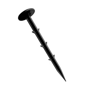 Weed mat Nails Pack of 25 Heavy Duty Plastic Landscape Staples 6.5 inch, Black T-Shaped Stakes for Weed mat Barrier, Grass Cloth, Shade Fabric-image-12