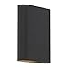 Access Lighting - HI Access 20408LEDD-BL Contemporary Modern LED Wall Sconce from Lux Collection in Black Finish