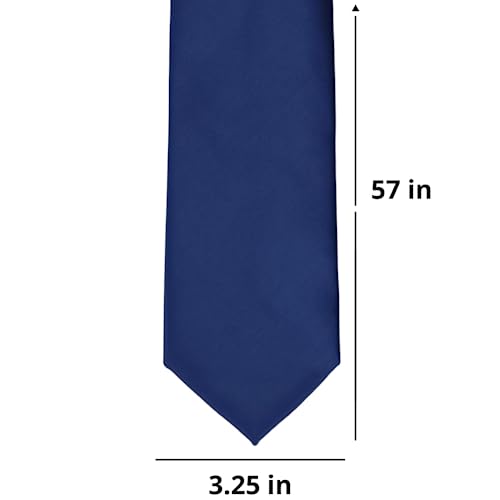 Image of tiemart Premium Solid Color Necktie