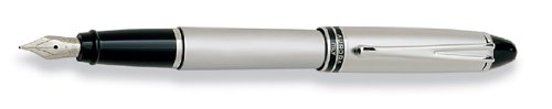 Ipsilon Metal All Chrome Cap and Barrel Satin Finish Extra Fine Point Penna Stilografica