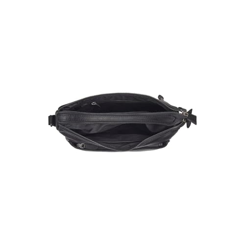 Bolso bandolera Tivra: bolso de hombro negro para mujer 4