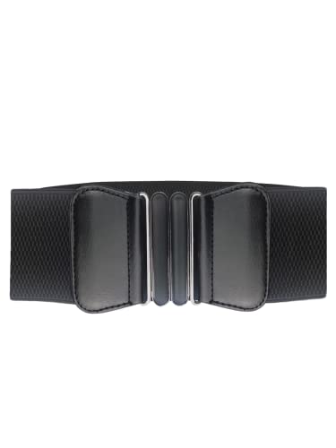 SWAUSWAUK Cinturones Anchos Mujer para Vestidos y Abrigos - Cinturon Elástico Anchos para Mujer Cover