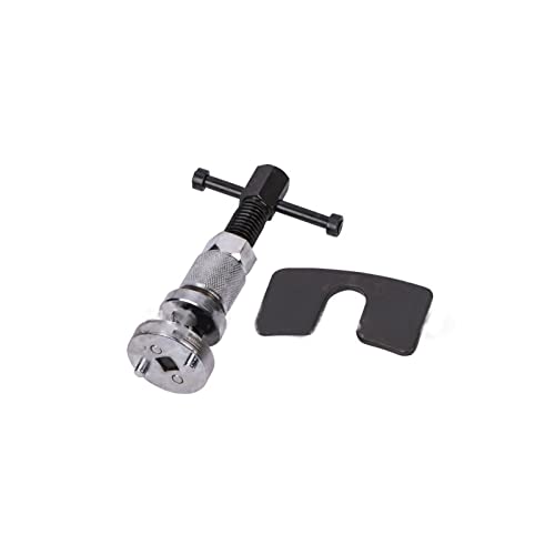 Leapiture 3pcs Disc Brake Piston Spreader Brake Pad Spreader Tool Calliper Pad Rewind Kit Steel High Hardness for Vehicles