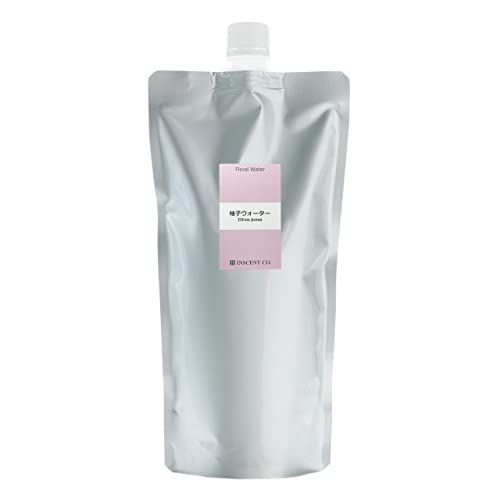 インセント (大容量500ml 詰替用アルミパック入り) フローラルウォーター 柚子 (ゆず) ウォーター (柚子水) 500ml