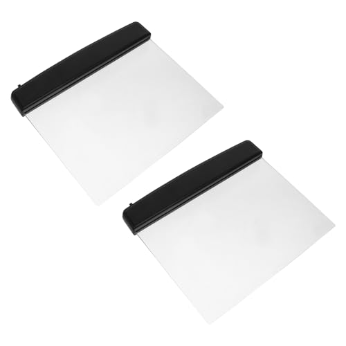 COLLBATH 2 Piezas Lámparas de Lectura LED Portátiles para Noche Diseño sin Batería Protección Ocular Panel Transparente para Dormitorio y Viaje de Unidades