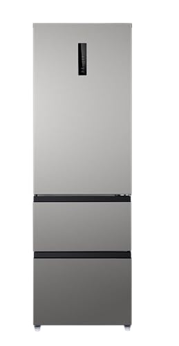 Wolkenstein Frigorifero congelatore WFD400ENFDDIX | Dark Inox Design | capacità