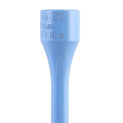 Image of AFF Torque Limited Socket, 1 /2 inch Drive, 21mm, 100 ft /lbs, Sky Blue, 40222