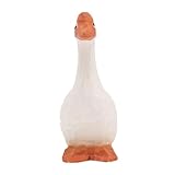 Holibanna 1stück Lifelike Wooden Goose Figurine Kreative Holzfigur Für Tischdeko...