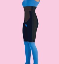 Faja de compresión por encima de la rodilla talle XL