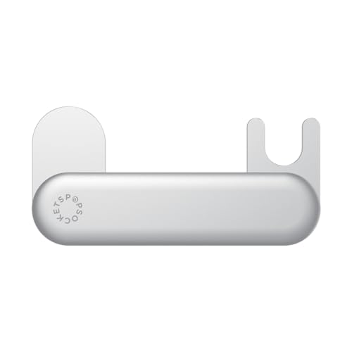 Image of PopSockets Laptop Phone Mount for PopGrip - Silver