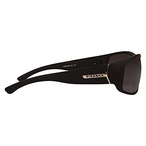 Piranha Eyewear Caspian Sport Sunglasses in Black with Gray Lens4