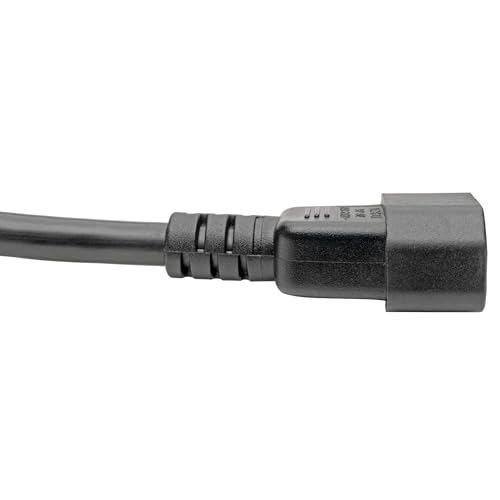 Cable de alimentación C19 a C14 15A con cubierta SJT robusta 3