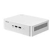 ASUS NUC 15 Pro Plus Kit RNUC15CRSU900002 (Intel Core Ultra 9 285H Processeur, Intel Arc Graphique, WiFi 7, Bluetooth 5.4, sans Système d'exploitation, avec Alimentation UE, Blanc)